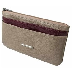 Портмоне Dimanche, 8-504 бежево-бордовое