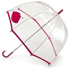 L719-3180 AbstractLipMagenta (Пурпурные губы) Зонт женский трость Lulu Guinness Fulton