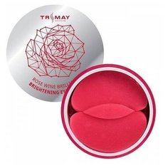Осветляющие патчи с экстрактом вина Trimay Rose Wine Brilliant Brightening Eye Patch