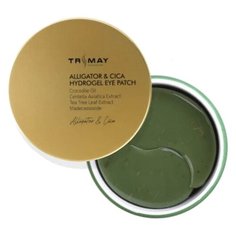 Противоотечные патчи с маслом крокодила и центеллой Trimay Alligator & CICA Hydrogel Eye Patch