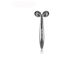 Антивозрастной массажер для лица WellDerma Face Lifting Dark Silver Roller