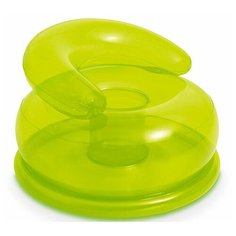 Надувное кресло Intex Jr. Fun Chair зеленое, 66х42 см, от 3 до 8 лет