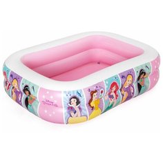 Прямоугольный бассейн Принцессы Disney, 201х150х51 см, от 6 лет, BestWay