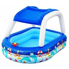 Надувной бассейн с навесом Капитан, 213x155x132 см, от 3 лет, BestWay
