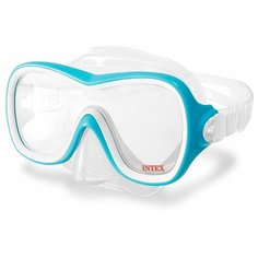 Маска для плавания Wave Rider Mask голубая, от 8 лет Bestway