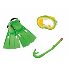 Набор для подводного плавания Master Class Swim Set: Маска, Трубка, Ласты, размер 38-40 Bestway