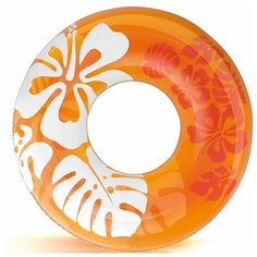 Надувной круг Чистый Цвет оранжевый, 91 см, от 9 лет Bestway
