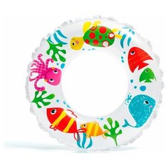 Надувной круг белый 61 см, от 6 до 10 лет Bestway