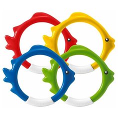 Кольца-рыбки для подводного плавания, 4 шт в наборе, от 6 лет Bestway