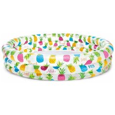 Надувной бассейн Ананасы, 132х28 см, от 2 лет Bestway