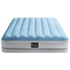 Надувная кровать Intex Raised Comfort Airbed (Queen), 152x203х36см, со встроенным насосом 220