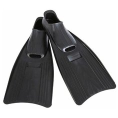 Ласты для плавания Super Sport Средние черные, размер 38-40 Bestway