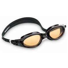 Очки для плавания Comfortable Goggles черные с желтьм, от 14 лет Bestway