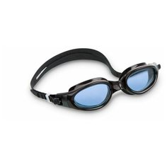 Очки для плавания Comfortable Goggles черные с голубым, от 14 лет Bestway