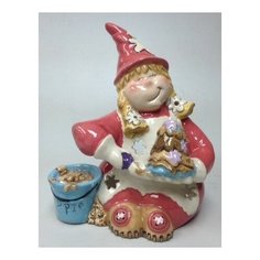 Подсвечник Гномик- сладкоешка Размер: 15*11*21 см Blue Sky