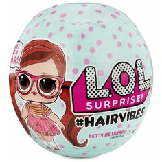 Кукла-сюрприз L.O.L. Surprise 7 серия Hairvibes в шаре, 564751 / 564744 LOL