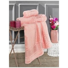 Полотенце бамбуковое ARMOND (коралловый) Размер: 70*140 см Karna