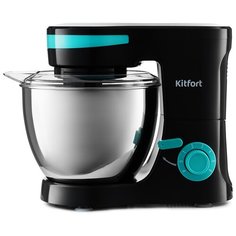 Миксер Kitfort KT-3044, черный/бирюзовый