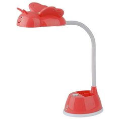 Настольная лампа ЭРА NLED-434-6W- R ERA