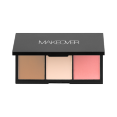 MAKEOVER Палетка для контурирования Sculpting Kit Contouring And Blush Palette, Look 2