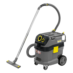 Профессиональный пылесос KARCHER NT 30/1 Tact Te L, 1380 Вт, серый