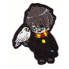 Наклейка- патч / многоразовая нашивка на одежду / декор для одежды (Гарри Поттер) Priority