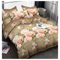 Постельное бельё Amore Mio Мако- сатин Phyllis Микрофибра 2 сп.