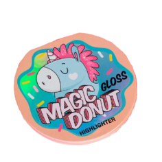 Beauty Fox Запечённый хайлайтер Magic Donut, коралловый