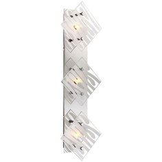 Настенно-потолочный светильник Globo Lighting Carat 48694-3, G9, 99 Вт, кол-во ламп: 3 шт., цвет арматуры: хром