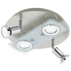 Спот Eglo Pawedo 1 32001, кол-во ламп: 4 шт., цвет арматуры: никель, цвет плафона: белый