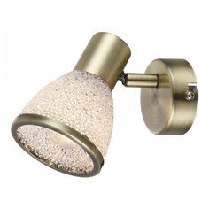 Настенный светильник Globo Lighting Elsa 56046-1, E14, 4 Вт, кол-во ламп: 1 шт., цвет арматуры: бронзовый