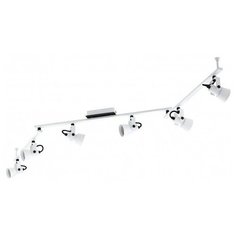 Спот Eglo Trillo 97375, кол-во ламп: 6 шт., цвет арматуры: черный, цвет плафона: белый