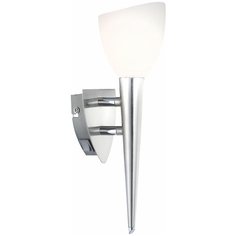 Настенный светильник Globo Lighting Siena 4410-1N, G9, 40 Вт, кол-во ламп: 1 шт., цвет арматуры: никель, цвет плафона: белый