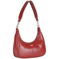 Сумка женская David Jones 21026- CH DARK- RED, красная