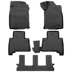 Комплект ковриков салона ELEMENT 3DA0N028210 для Toyota Land Cruiser Prado 5 шт. черный