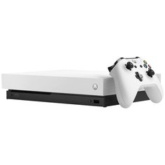Игровая приставка Microsoft Xbox One X 1000 ГБ HDD, Fallout 76 + XboxLiveGold 14 дней + Game Pass 1 месяц, белый