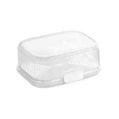 Tescoma Контейнер FreshZONE 891750, 11.5x14.5 см, прозрачный/белый