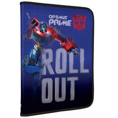 Папка для труда Transformers TRHB- US1- PTRA4 на молнии, А4, для мальчиков. Seventeen