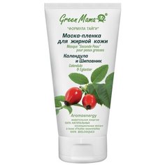 Green Mama Формула тайги Маска-пленка Календула и шиповник, 100 мл