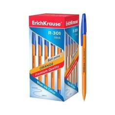 Ручка шариковая ErichKrause R-301 Orange Stick 0.7, цвет чернил синий (в коробке по 50шт 43194