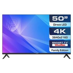 50" Телевизор Prestigio 50 Top WR LED (2021), черный