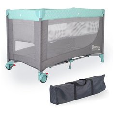 Манеж детский RANT "ROMANO" арт. RP100 grey+green РАНТ
