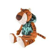Мягкая Игрушка Maxitoys Luxury, Тигр Федя в Жилетке Милитари, 20 см MT- MRT022117-20