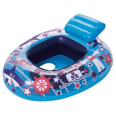 Круг для плавания с сиденьем «Лодочка», 76 х 65 см, от 6-18 мес, цвета микс, 34107 Bestway
