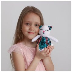 Мягкая игрушка Milo toys с пайетками, "Кошечка Лиззи