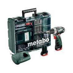 Аккумуляторная дрель-шуруповерт Metabo POWERMAXX BS BASIC SET (600080880)