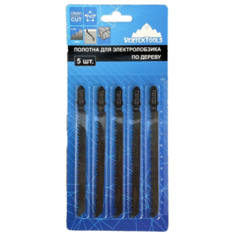 Пилки для электролобзика VertexTools T301CD 5шт (полотна) по дереву