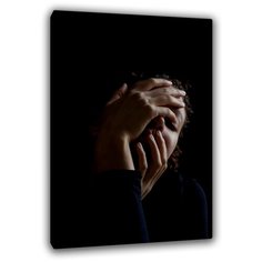 Картина на холсте "Страх" Ru- print . Картина для интерьера дома. Картина на холсте 40х60.