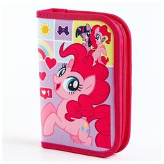 Пенал 1 секция откидной карман и космет 140*210 Литл- Пони Hasbro