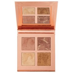 REVOLUTION Палетка хайлайтеров Face Quad, ignite